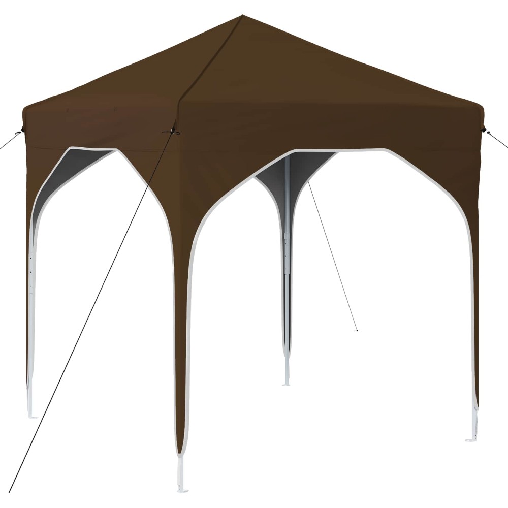 vidaXL Αυτοσχέδιο Μόρφωση 194 x 194 x 245 εκ. Taupe