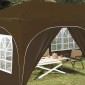 vidaXL Αυτοσχέδιο Μόρφωση 575 x 288 x 245 εκ Taupe Ύφασμα Όξφορντ