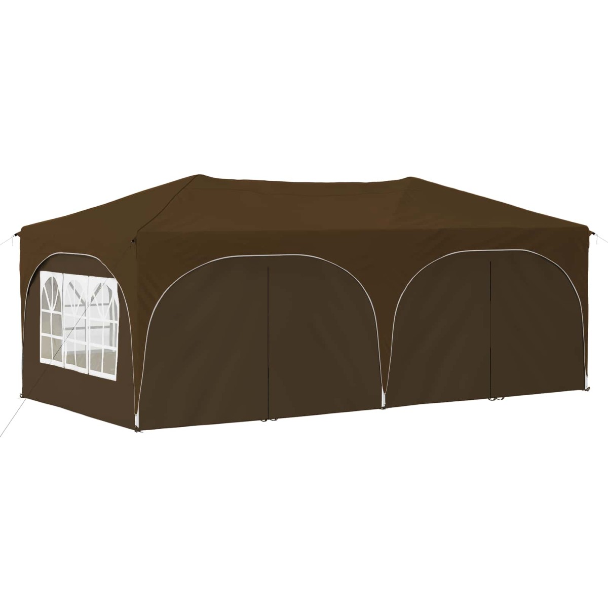 vidaXL Αυτοσχέδιο Μόρφωση 575 x 288 x 245 εκ Taupe Ύφασμα Όξφορντ