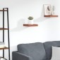 vidaXL Ράφι Τοίχου Επιτοίχιο Κόκκινο 23 x 23,5 x 3,8 cm