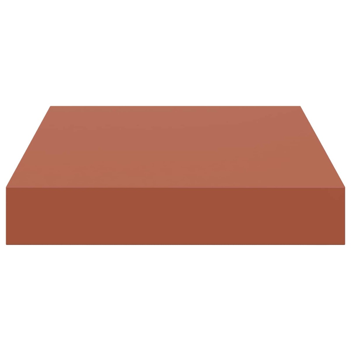 vidaXL Ράφι Τοίχου Επιτοίχιο 2 τμχ. Κόκκινο 23 x 23,5 x 3,8 cm