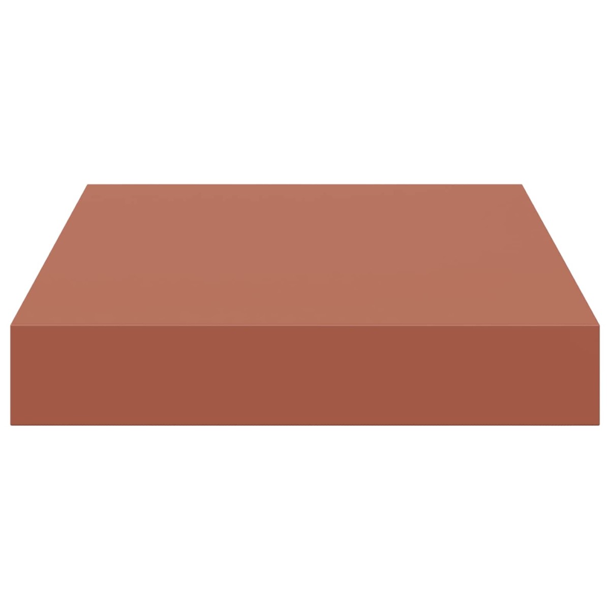 vidaXL Ράφι Τοίχου Επιτοίχιο 2 τμχ. Κόκκινο 23 x 23,5 x 3,8 cm