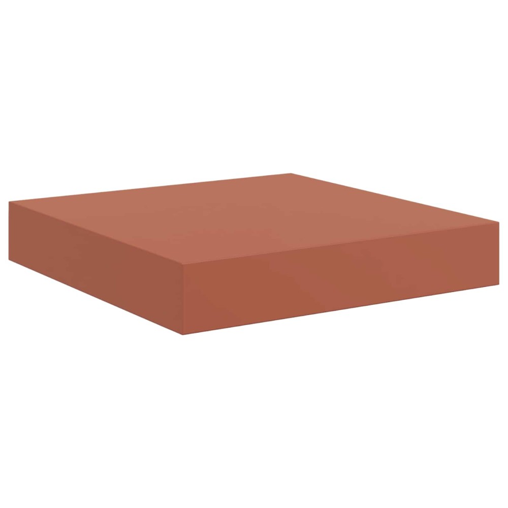 vidaXL Ράφι Τοίχου Επιτοίχιο 4 τμχ. Κόκκινο 23 x 23,5 x 3,8 cm