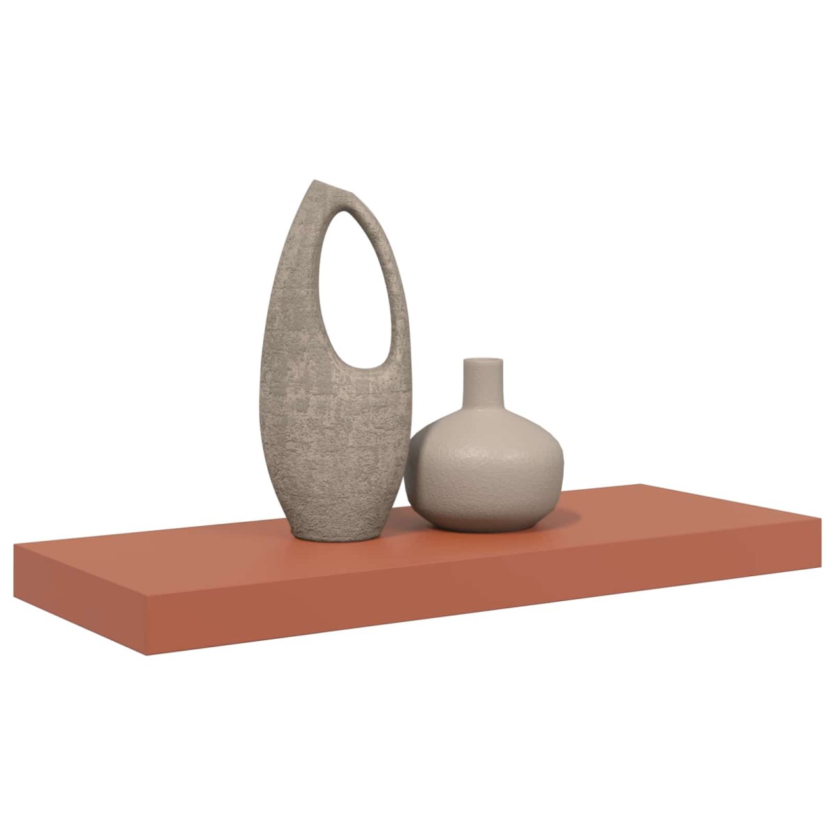 vidaXL Ράφι Τοίχου Επιτοίχιο Κόκκινο 60 x 23,5 x 3,8 cm