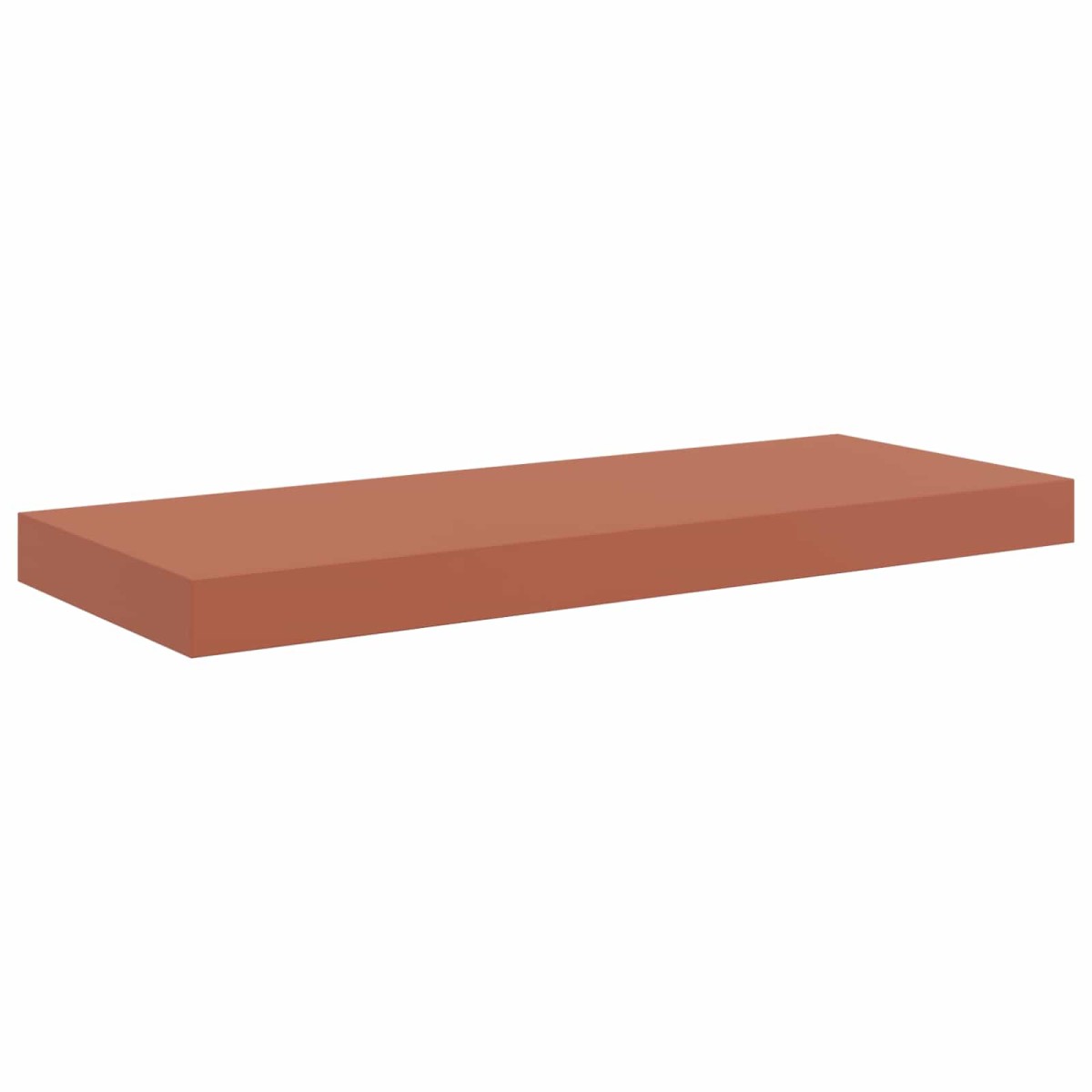 vidaXL Ράφι Τοίχου Επιτοίχιο 2 τμχ. Κόκκινο 60 x 23,5 x 3,8 cm