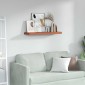 vidaXL Ράφι Τοίχου Επιτοίχιο Κόκκινο 90 x 23,5 x 3,8 cm
