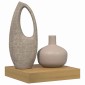 vidaXL Ράφι Τοίχου Επιτοίχιο Καφέ 23 x 23,5 x 3,8 cm