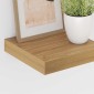 vidaXL Ράφι Τοίχου Επιτοίχιο Καφέ 23 x 23,5 x 3,8 cm
