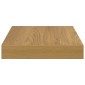 vidaXL Ράφι Τοίχου Επιτοίχιο Καφέ 23 x 23,5 x 3,8 cm
