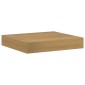 vidaXL Ράφι Τοίχου Επιτοίχιο 2 τμχ. Καφέ 23 x 23,5 x 3,8 cm
