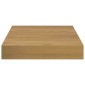 vidaXL Ράφι Τοίχου Επιτοίχιο 4 τμχ. Καφέ 23 x 23,5 x 3,8 cm