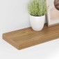 vidaXL Ράφι Τοίχου Επιτοίχιο Καφέ 50 x 23,5 x 3,8 εκ