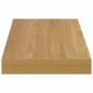 vidaXL Ράφι Τοίχου Επιτοίχιο Καφέ 50 x 23,5 x 3,8 εκ