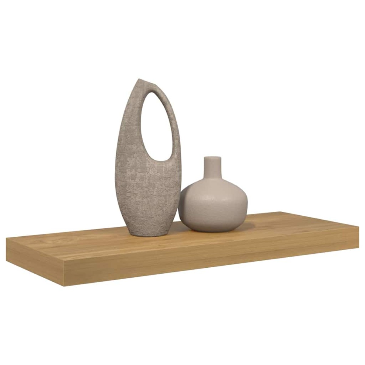 vidaXL Ράφι Τοίχου Επιτοίχιο Καφέ 60 x 23,5 x 3,8 cm