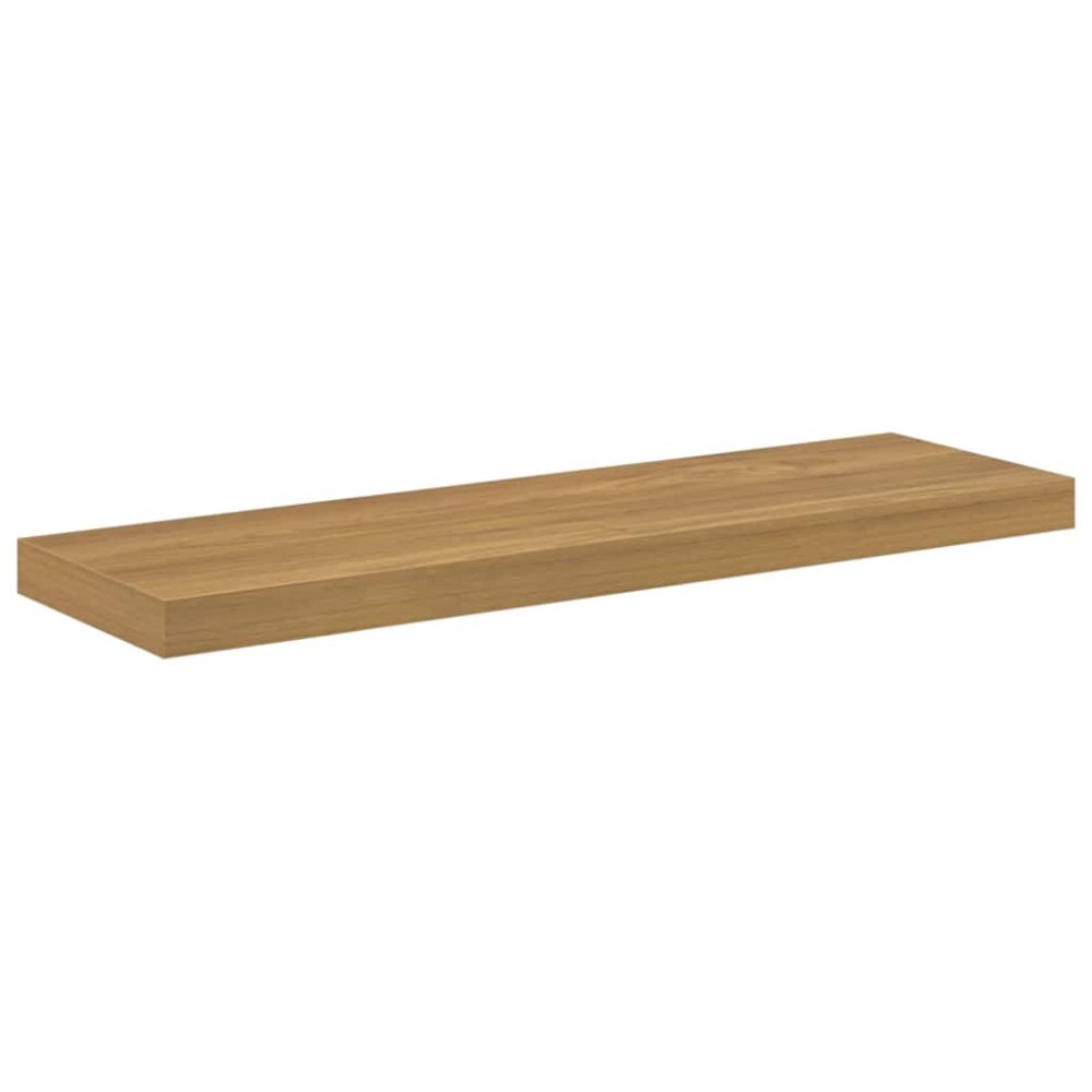 vidaXL Ράφι Τοίχου Επιτοίχιο Καφέ 80 x 23,5 x 3,8 cm