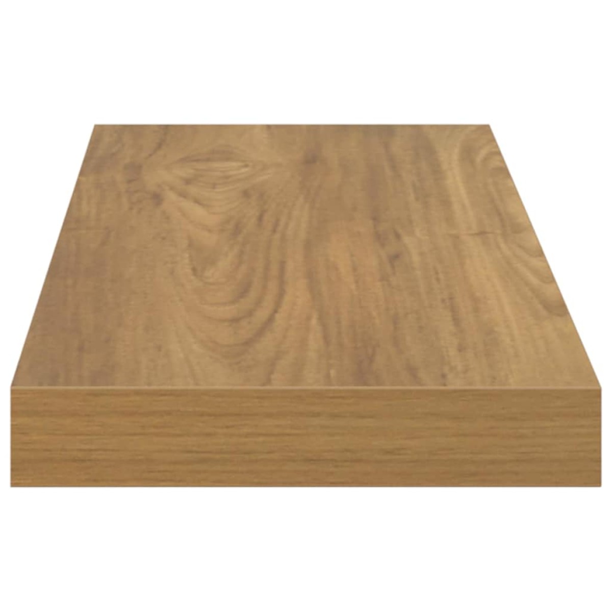 vidaXL Ράφι Τοίχου Επιτοίχιο Καφέ 80 x 23,5 x 3,8 cm