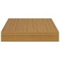 vidaXL Ράφι Τοίχου Επιτοίχιο Μπεζ 23 x 23,5 x 3,8 cm