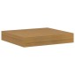 vidaXL Ράφι Τοίχου Επιτοίχιο 4 τμχ. Μπεζ 23 x 23,5 x 3,8 cm