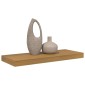 vidaXL Ράφι Τοίχου Επιτοίχιο Μπεζ 60 x 23,5 x 3,8 cm
