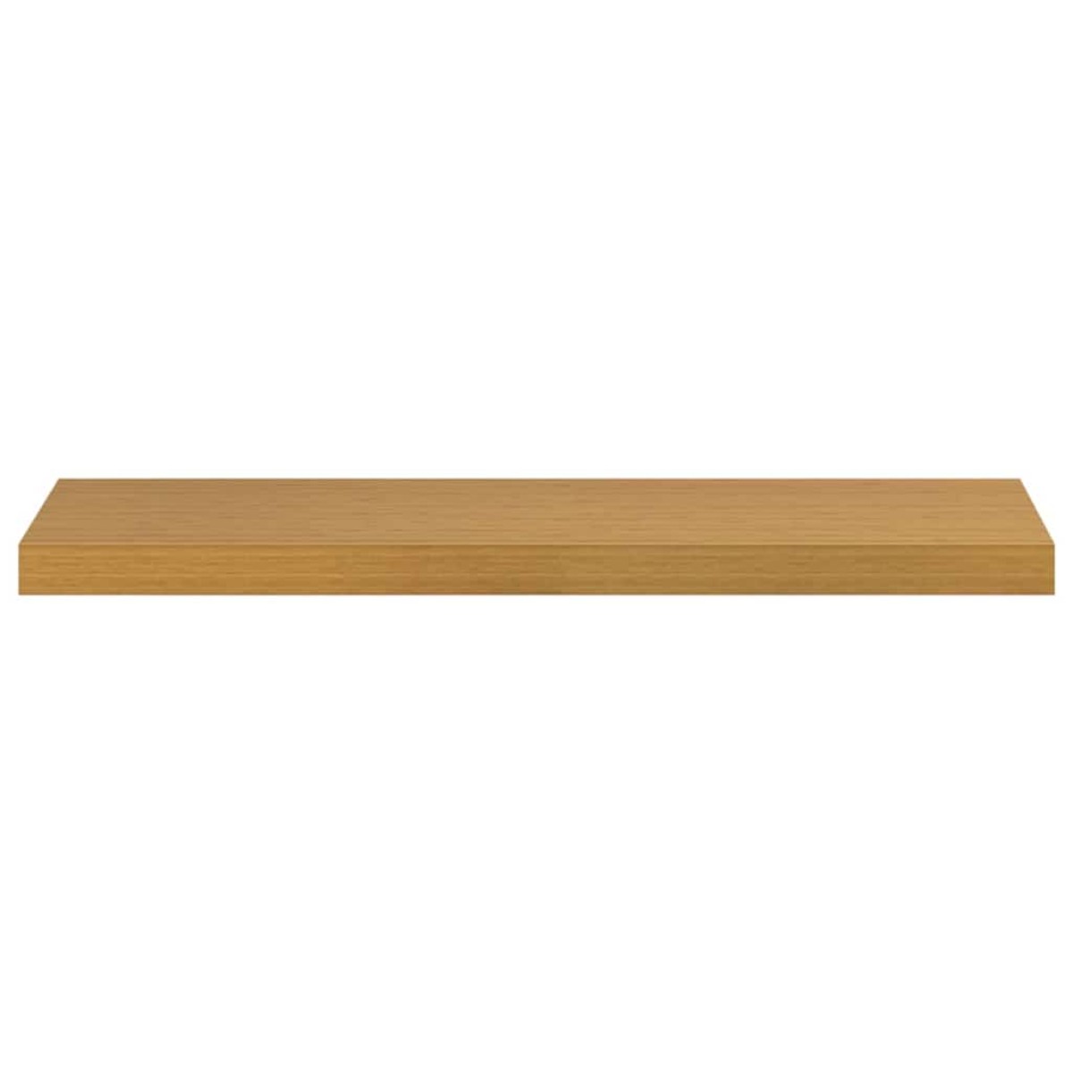 vidaXL Ράφι Τοίχου Επιτοίχιο 2 τμχ. Μπεζ 90 x 23,5 x 3,8 cm