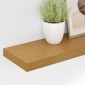 vidaXL Ράφι Τοίχου Επιτοίχιο 4 τμχ. Μπεζ 120 x 23,5 x 3,8 cm