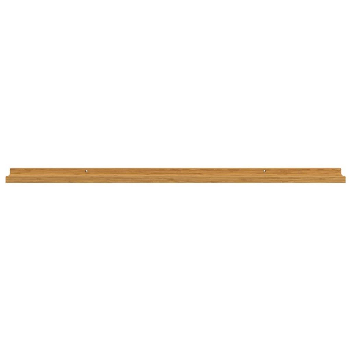 vidaXL Ράφι Τοίχου Επιτοίχιο 2 τμχ. Μπεζ 115 x 9 x 3 cm