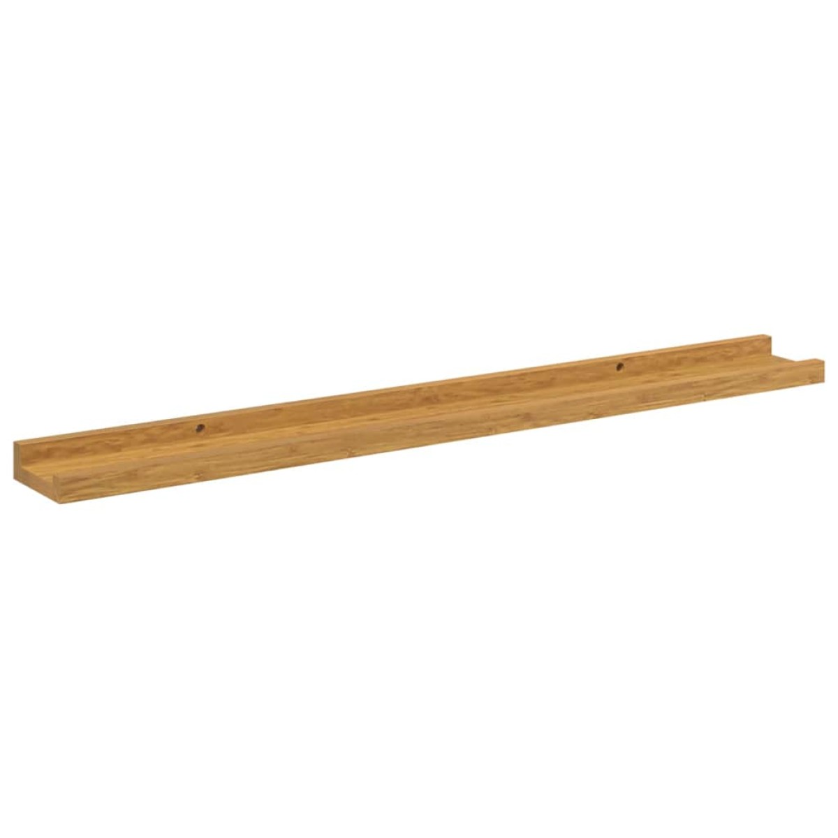 vidaXL Ράφι Τοίχου Επιτοίχιο 4 τμχ. Μπεζ 80 x 9 x 3 cm