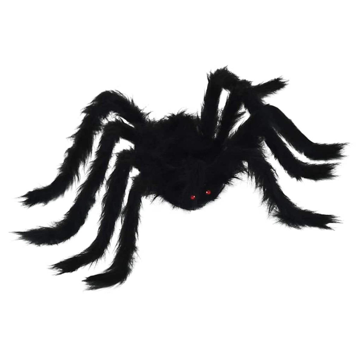 vidaXL Διακόσμηση Halloween Αράχνη 6 τμχ. Μαύρο 75 cm