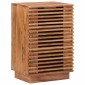 vidaXL Χειροποίητο Κομοδίνο Καφέ Τίκ 40 x 30 x 60 cm