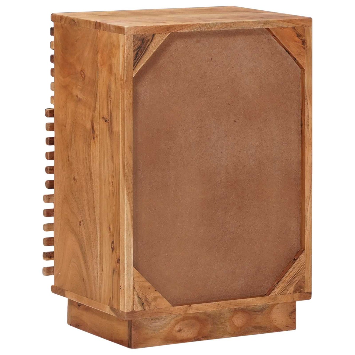 vidaXL Χειροποίητο Κομοδίνο Καφέ Τίκ 40 x 30 x 60 cm