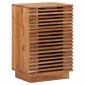 vidaXL Χειροποίητο Κομοδίνο Καφέ Τίκ 40 x 30 x 60 cm