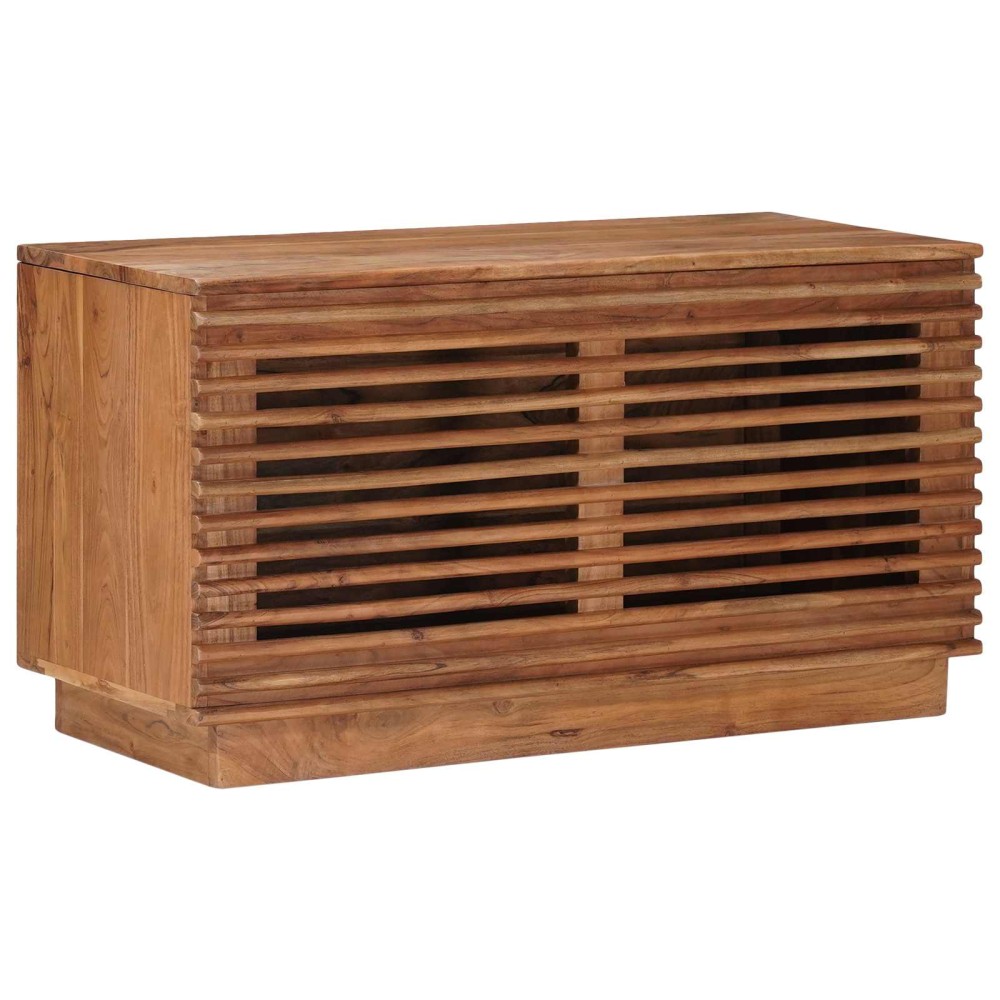 vidaXL Κουτί αποθήκευσης Φυσικό 85 x 40 x 46 εκ