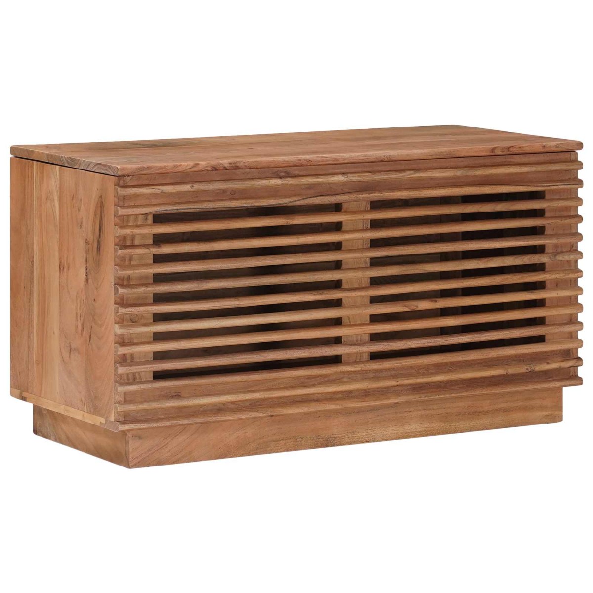 vidaXL Κουτί αποθήκευσης Φυσικό 85 x 40 x 46 εκ