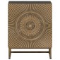 vidaXL Χειροποίητο Κομοδίνο Καφετί 40 x 30 x 50 cm Στερεό ξύλο μάνγκο