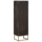 vidaXL Highboard Ορείχαλκος 35 x 30 x 120 cm