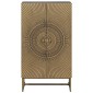 vidaXL Highboard Ορείχαλκος 53,5 x 30 x 95 εκ
