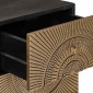 vidaXL Ντουλάπι TV με συρτάρι με ράφι Ορείχαλκος 105 x 30 x 50 εκ