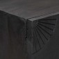 vidaXL Πλαϊνό γραφείο Μαύρο 105 x 30 x 68 εκ