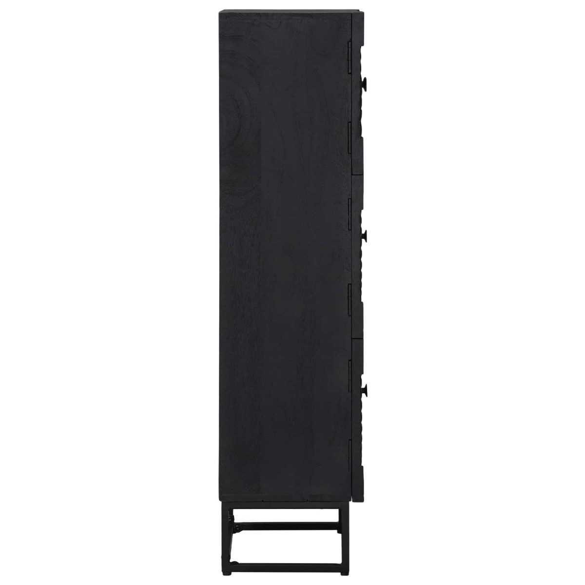 vidaXL Highboard Μαύρο 35 x 30 x 120 cm