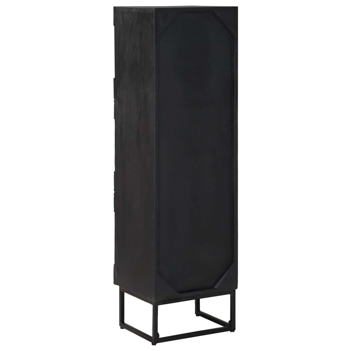 vidaXL Highboard Μαύρο 35 x 30 x 120 cm