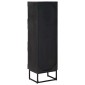 vidaXL Highboard Μαύρο 35 x 30 x 120 cm