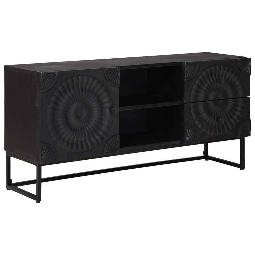 vidaXL Ντουλάπι TV Μαύρο 105 x 30 x 54 εκ