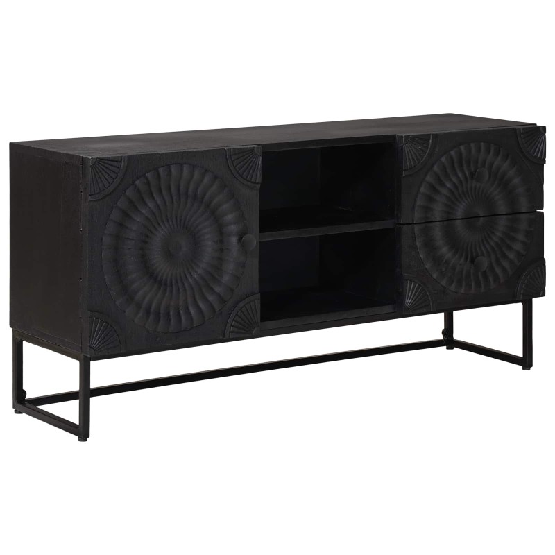 vidaXL Ντουλάπι TV Μαύρο 105 x 30 x 54 εκ