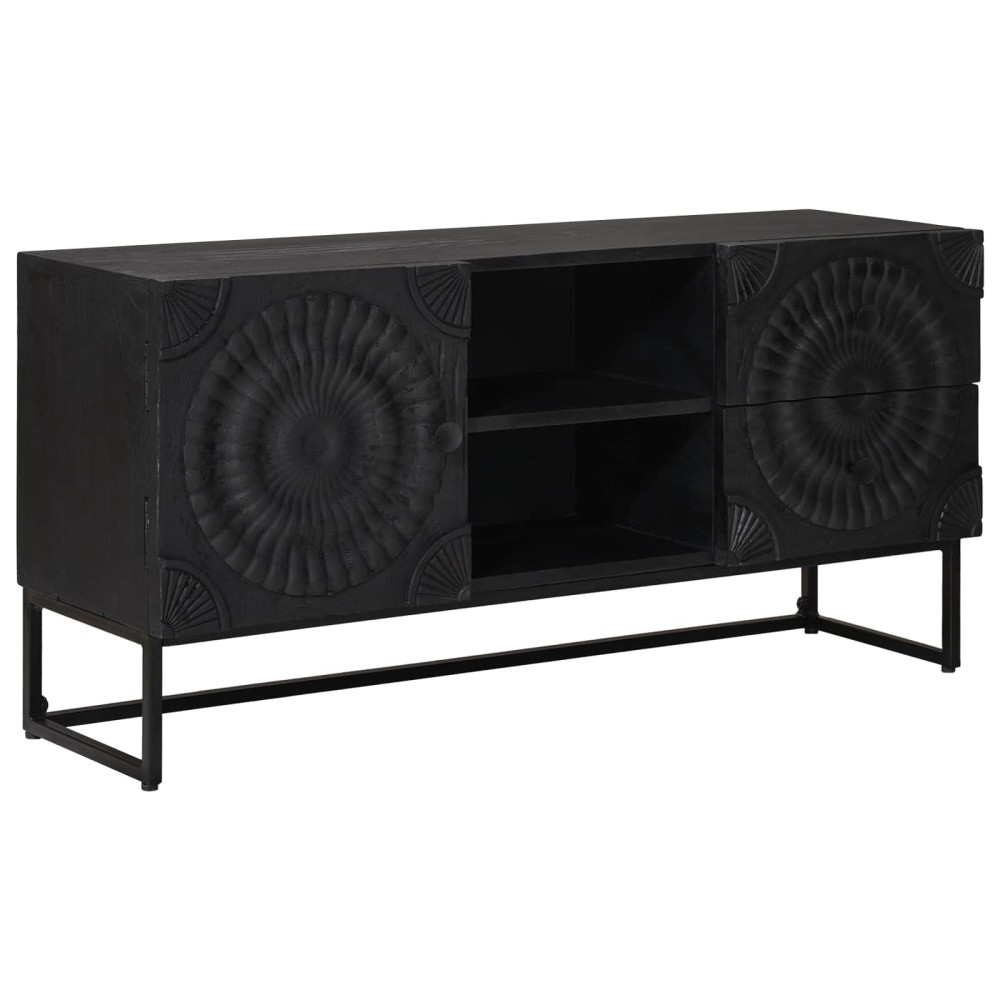 vidaXL Ντουλάπι TV Μαύρο 105 x 30 x 54 εκ
