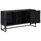 vidaXL Ντουλάπι TV Μαύρο 105 x 30 x 54 εκ