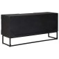 vidaXL Ντουλάπι TV Μαύρο 105 x 30 x 54 εκ