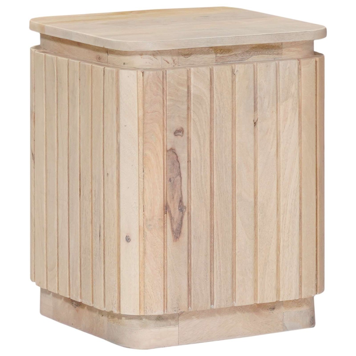 vidaXL Χειροποίητο Σετ Τραπεζιών 2 τμχ. Λευκό 45 x 45 x 45 cm