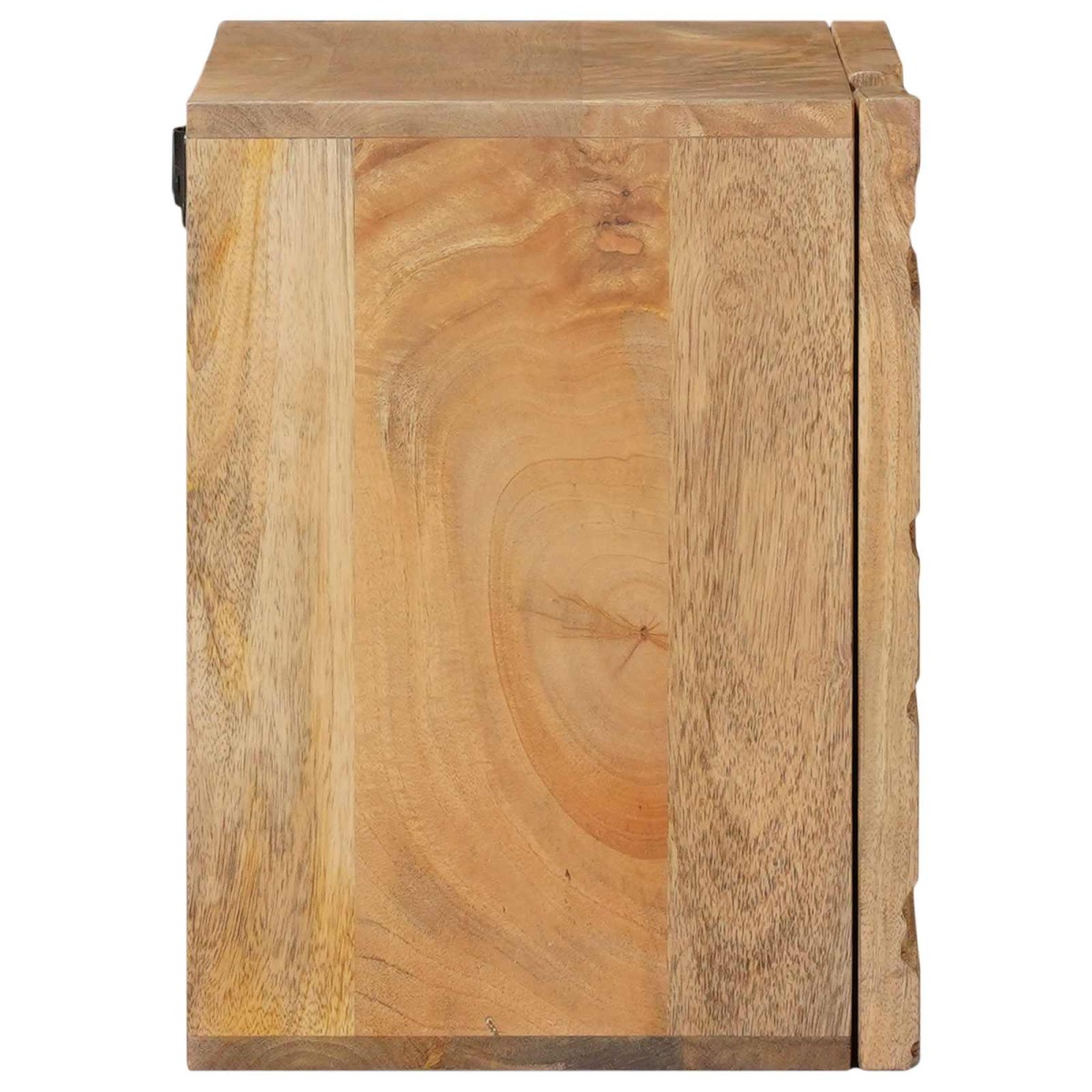 vidaXL Χειροποίητο Κομοδίνο Καφέ Τίκ 40x30x40 εκ Στερεό ξύλο μάνγκο