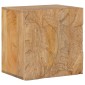 vidaXL Χειροποίητο Κομοδίνο Καφέ Τίκ 40x30x40 εκ Στερεό ξύλο μάνγκο