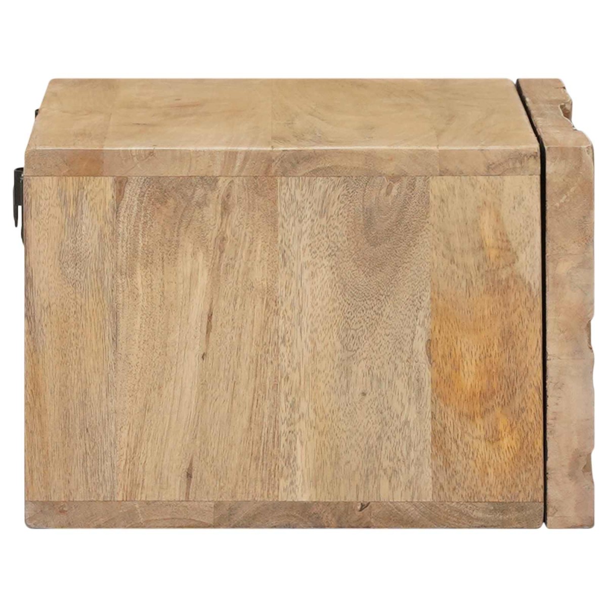 vidaXL Χειροποίητο Κομοδίνο Καφέ Τίκ 40 x 30 x 20 εκ